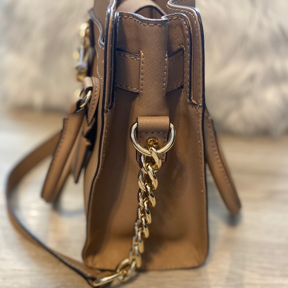 Michael Kors Hamilton East West Leather Satchel - Picture 2 of 8